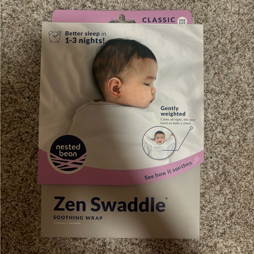 Nested Bean | Zen Swaddle | Pink